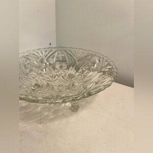 Glass Pedestal Bowl